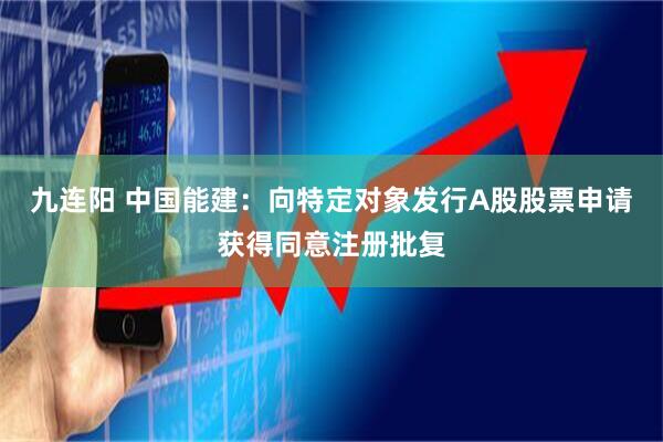 九连阳 中国能建：向特定对象发行A股股票申请获得同意注册批复